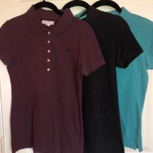 3 Bundled Women’s Polo Shirts